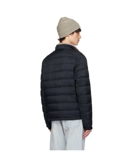 Moncler Black Selves Short Down Jacket for men