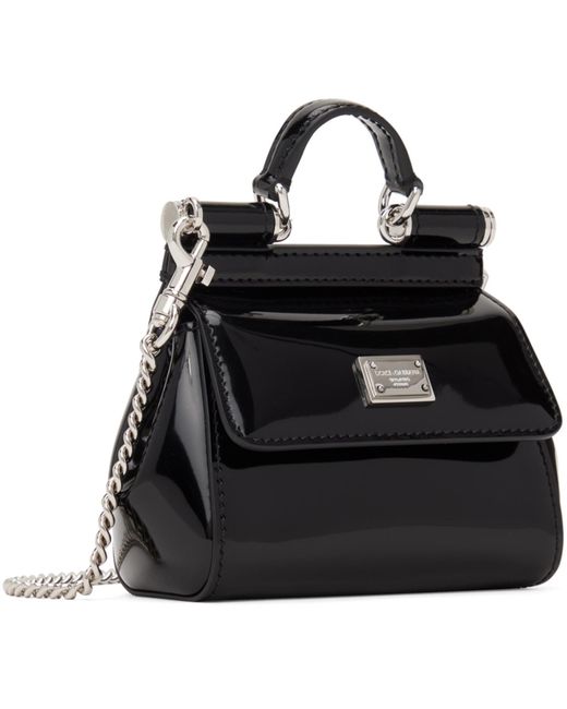 Dolce & Gabbana Black Kim Kardashian Mini Sicily Bag