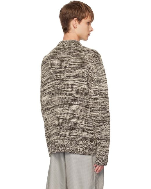Norse Projects Brown Off- Rasmus Sweater for men