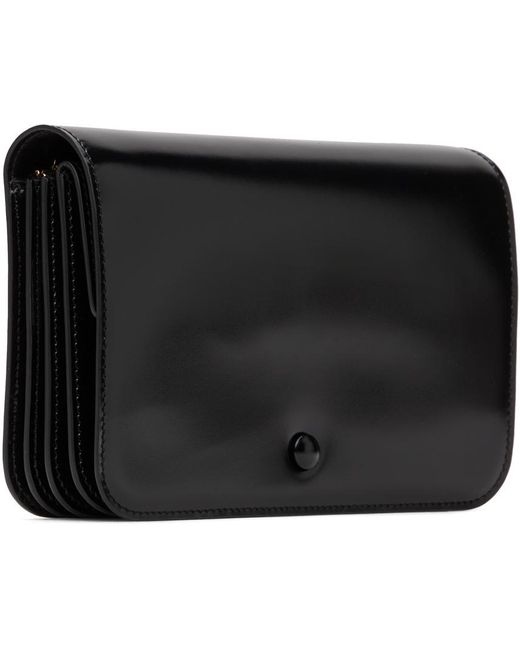 The Row Black Multi Gusset Pouch for men