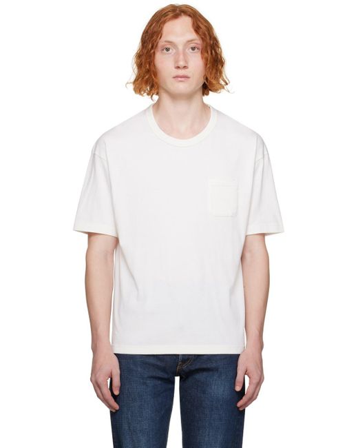 Visvim White Off- Ultimate Jumbo T-shirt for men