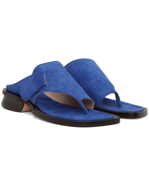Maryam Nassir Zadeh Blue Tupelo Sandals