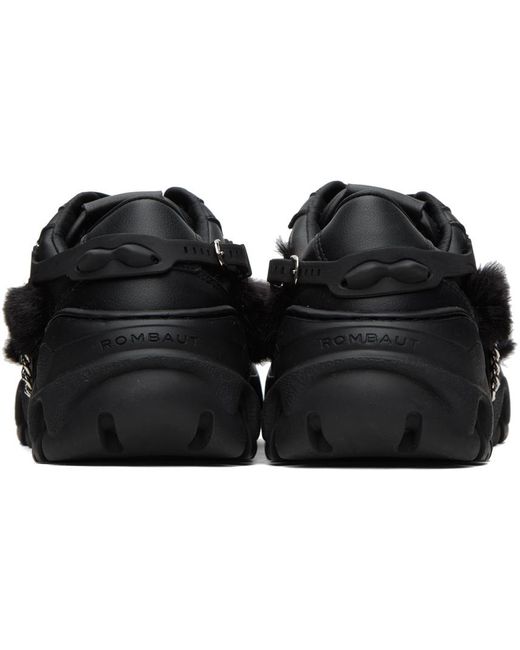 Rombaut Black Boccaccio Ii Harness Sneakers for men