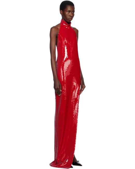 Dresses > occasion dresses > gowns Balmain en coloris Red