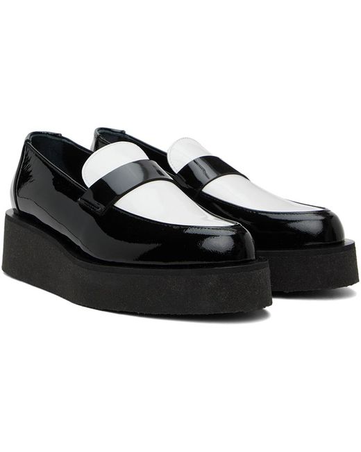 Ernest W. Baker Black Creeper Loafers