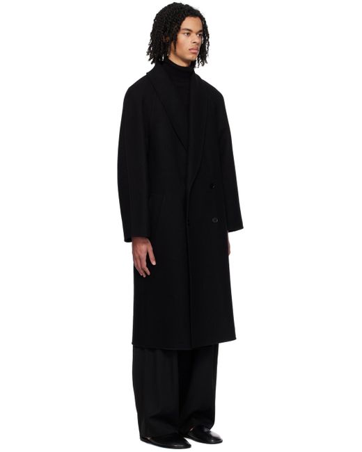 The Row Black Ferro Coat for men