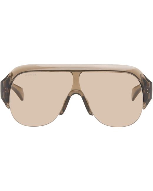 Gucci Natural Shield Sunglasses for men