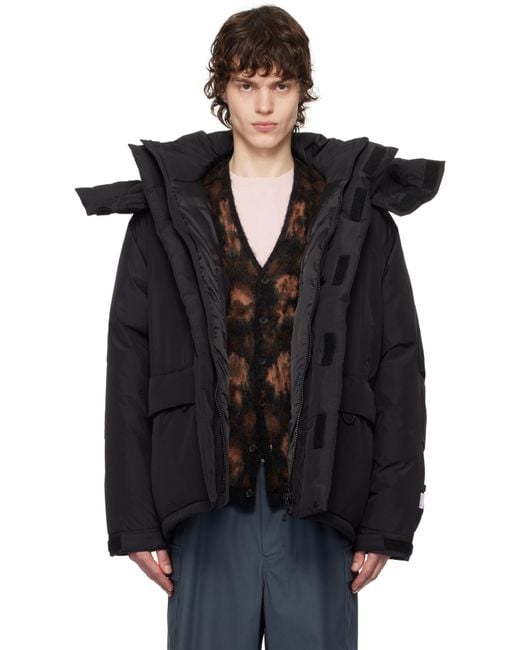 DAIWA PIER39 MIDDLER DOWN JACKET 黒 DAIWA PIER 39 TECH 2WAY SYNTHETIC SKIN DOWN JACKET [BLACK] - Fresh