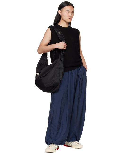 メンズ Y-3 オフホワイト＆レッド Regu スニーカー Black