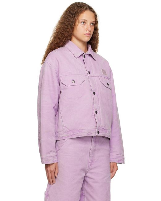 Acne Pink Purple Faded Jacket