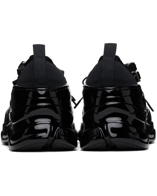 Simone Rocha Black Beaded Tracker Ballerina Sneakers