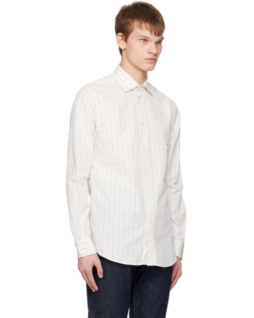 Barena Off-white Maridola Talian Shirt for men