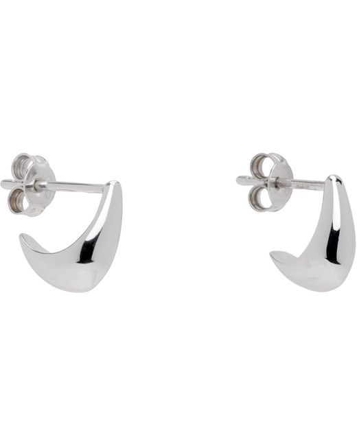 Lemaire Black Micro Drop Earrings