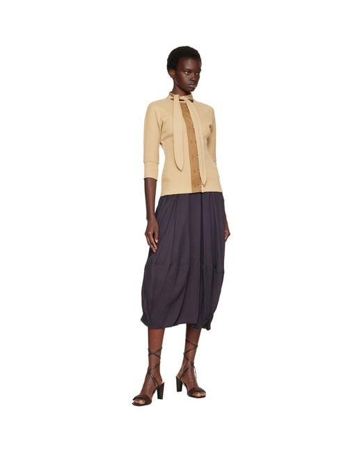 Lemaire Natural Ascot T-Shirt