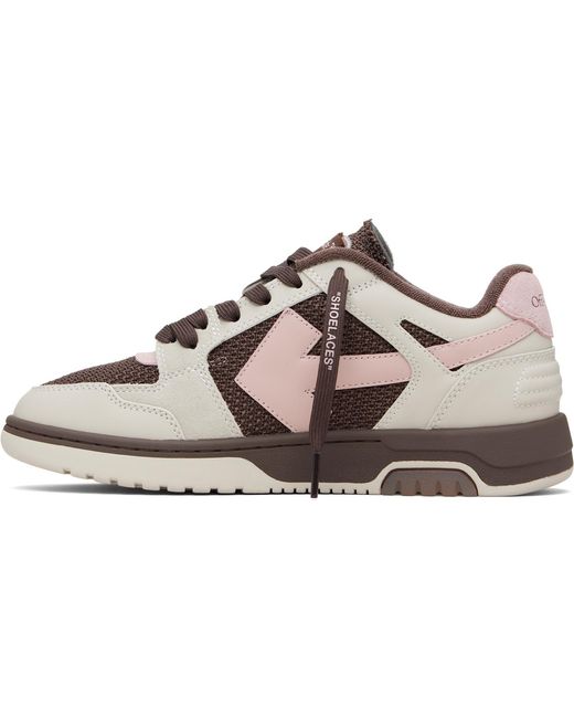 Off-White c/o Virgil Abloh Black Slim 'Out Of Office' Sneakers for men