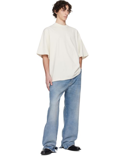 メンズ Abra ベージュ Toy Tシャツ White