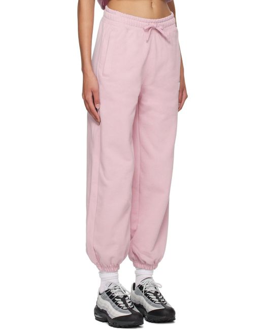 Nike Pink Flight Lounge Pants