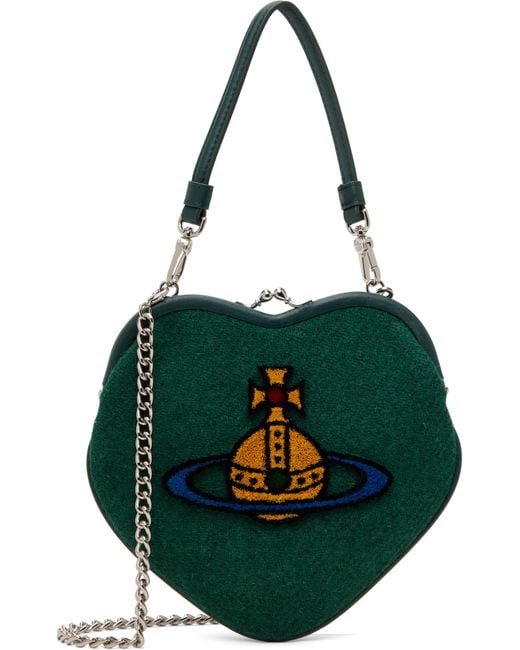Vivienne Westwood Multicolor Belle Heart Frame Bag