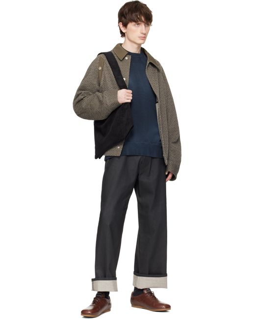 メンズ Omar Afridi ブラック Oscar バッグ Black