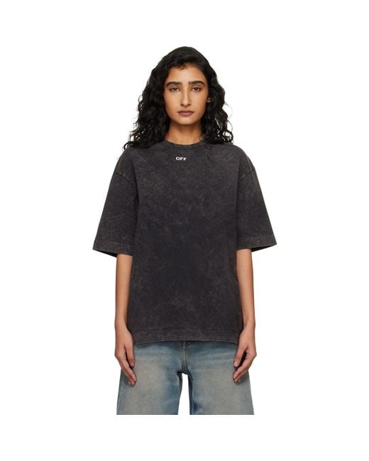 Off-White c/o Virgil Abloh Black Arrow Confetti Skate T-Shirt