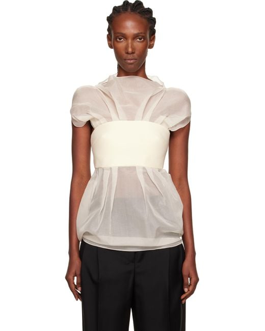 GIA STUDIOS Black Moon Beam Blouse