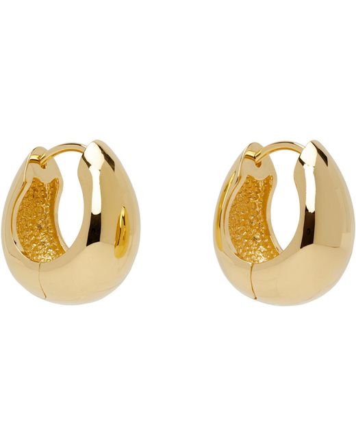 Sophie Buhai Metallic Hinged Hoop Earrings