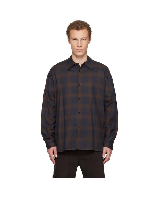 Studio Nicholson Black Strike Shirt for men