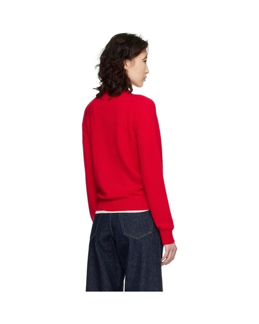 B.B. Wallace Red Kruger Cardigan