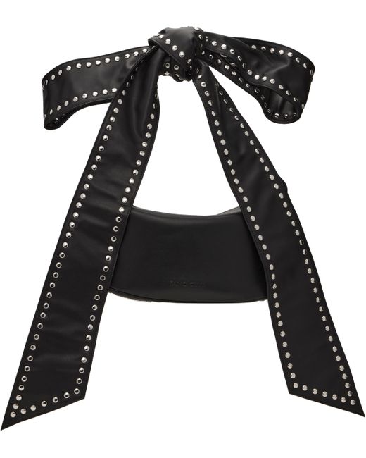 Sac À Bandoulière Boa Noir À Boucle Et À Clous Fanci Club en coloris Black