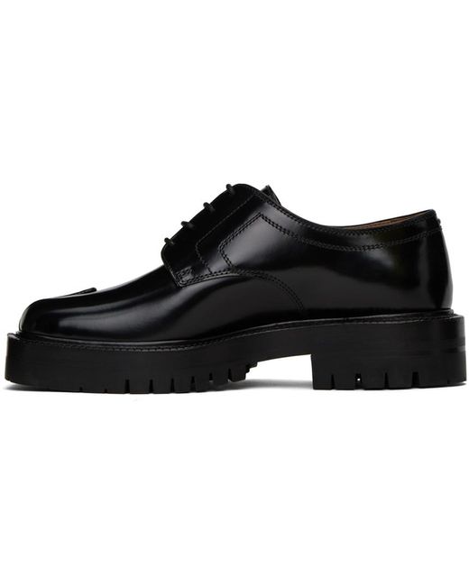 Chaussures oxford county noires à laçage et à bout tabi Maison Margiela en coloris Black