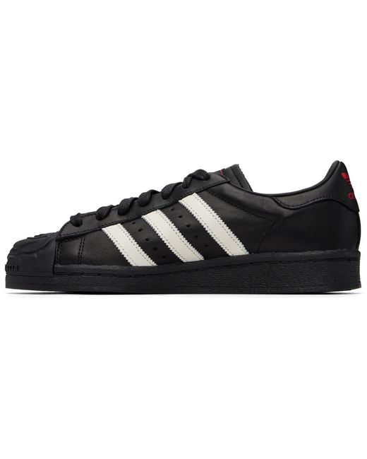 Willy Chavarria Black Adidas Originals Edition Chavarria Superstar Sneakers for men