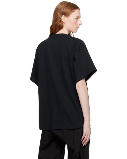 Yohji Yamamoto Black New Era Edition Oversized Performance T-shirt