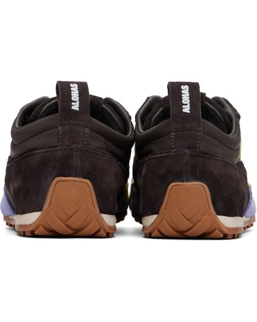 Alohas Black Tb.304 Nylon Leather Sneakers