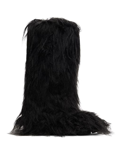EPINGLER Black Fofo Long Boots