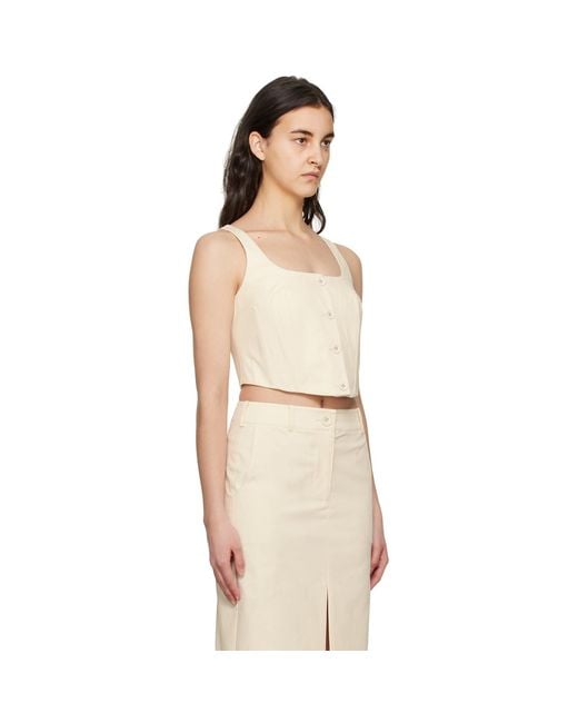Anna Quan Multicolor Off- Mae Tank Top