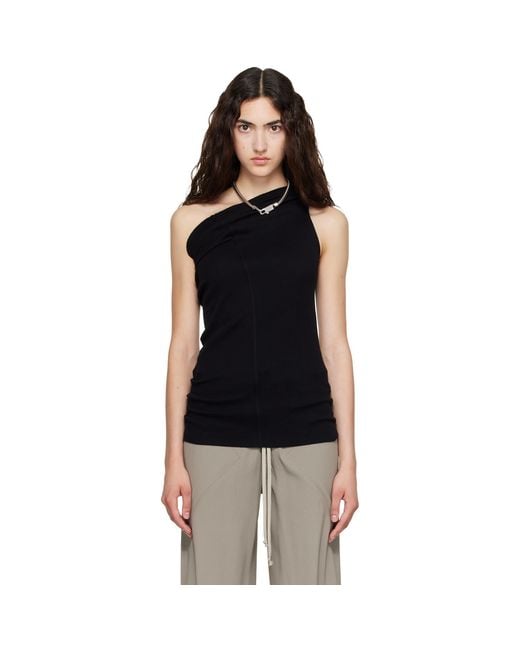 Rick Owens Black Tower Athena Top