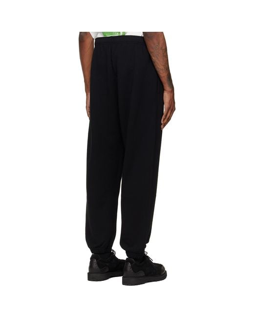 Canada Goose Black Rove Sweatpants for men