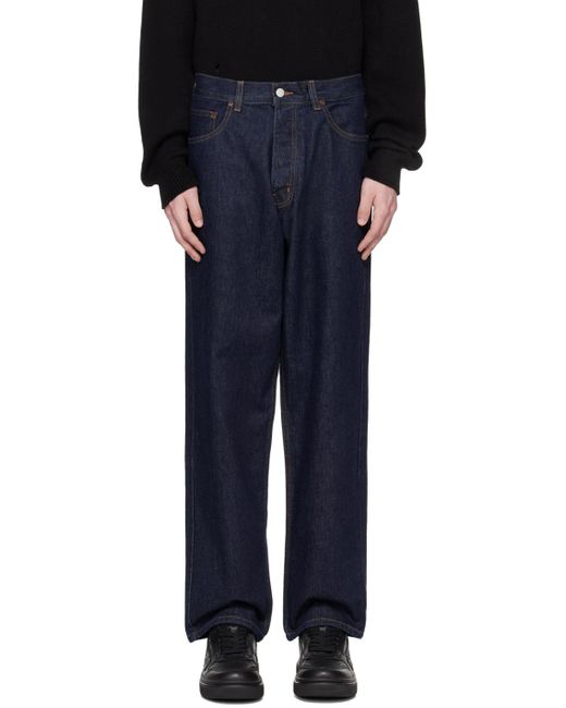 Re/done Blue baggy Jeans for men