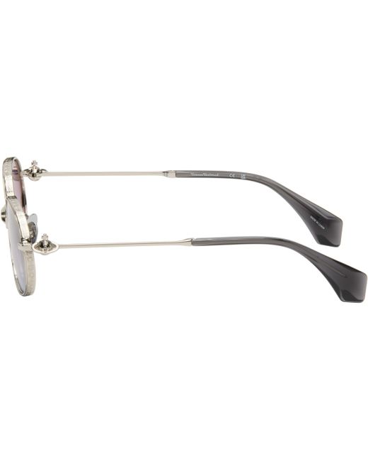 Vivienne Westwood Black Vanguard Sunglasses for men