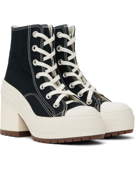 Converse Black Chuck 70 De Luxe Heel High Top Sneakers