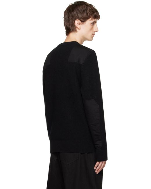 Raf Simons Black Fred Perry Edition Sweater for men