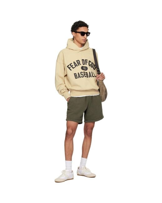 Fear Of God Natural Off- '09' Classic Hoodie for men