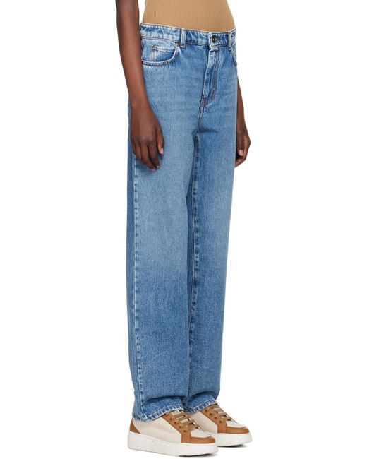 Weekend by Maxmara Blue Faded Jeans
