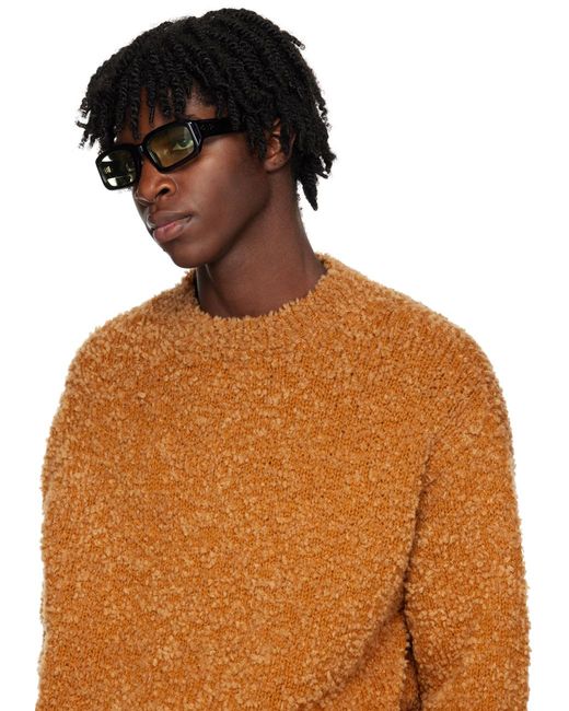 Port Tanger Black Ssense Exclusive Ice Studios Edition Mektoub Sunglasses for men