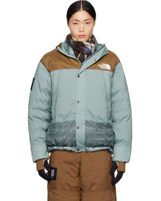 Undercover Brown & Blue The North Face Edition Mountain Down Jacket for men