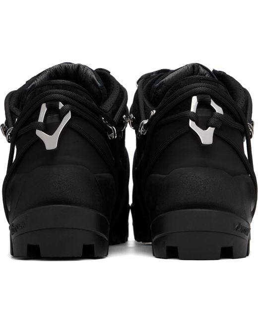 HELIOT EMIL Black Low Hiking Boots for men