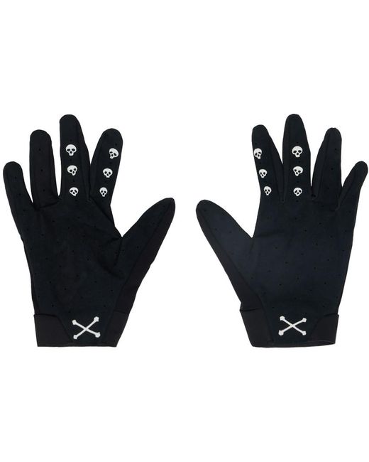 TAKAHIROMIYASHITA The Soloist Black Cycling Gloves for men