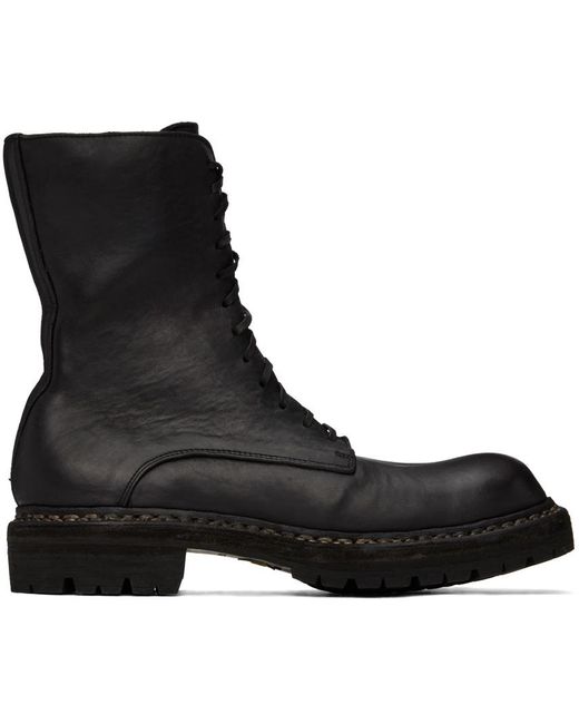Guidi Black Gro5v Boots for men