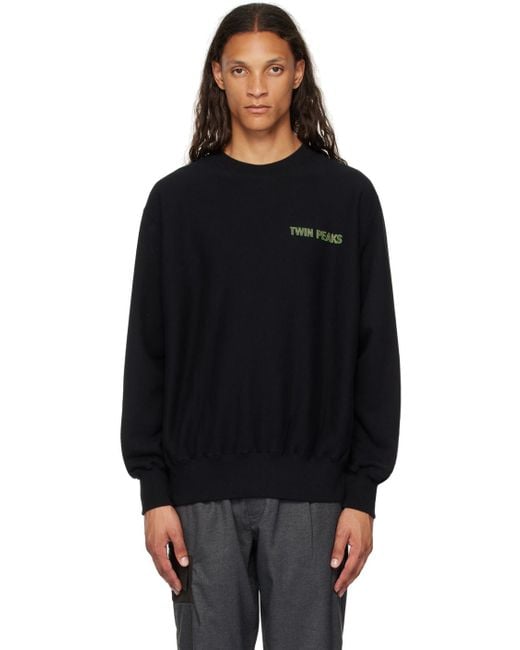 Undercover 'Twin Peaks' Sweatshirt in Black for Men | Lyst UK