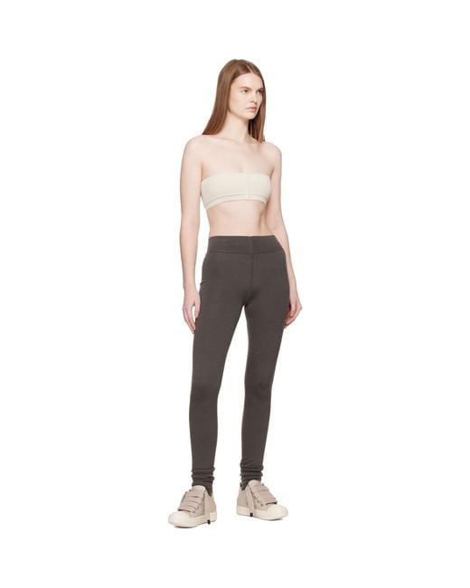 Rick Owens Black Jumbolace Low Sneakers